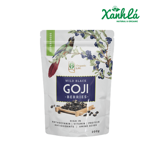 Hắc Kỉ Tử Hoang Dã Organic Life 200gr ( Gói)