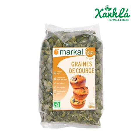 Hạt Bí hữu cơ Markal Pháp 500gr