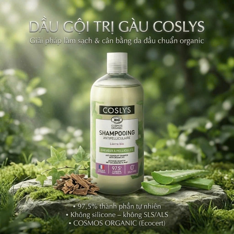 Dầu Gội Trị Gầu Coslys 500 ml
