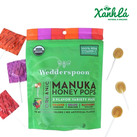 Kẹo mút mật ong Manuka Wedderspoon