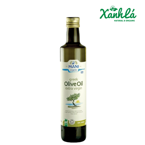 DẦU EXTRA VIRGIN OLIU HỮU CƠ MANI 500ml