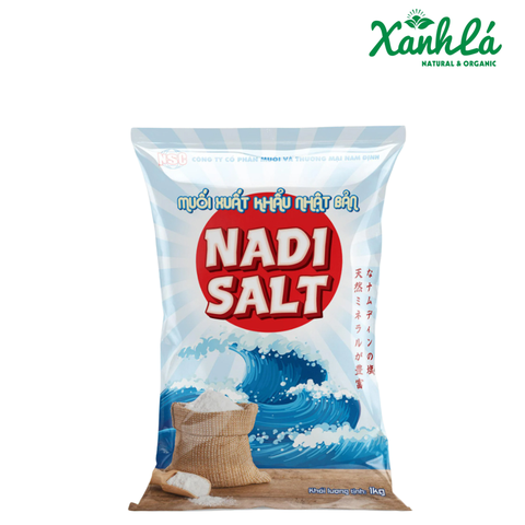 Muối hạt sạch xuất khẩu Nhật Bản Nadi Salt