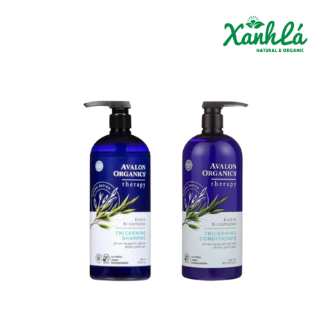 Dầu xả hữu cơ Avalon Organics Biotin mọc tóc 946ml ( Chai )