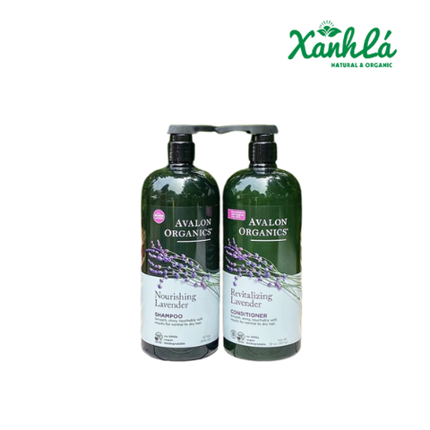 Dầu gội hữu cơ Avalon Organics hương Oải Hương cho tóc thường và khô 946ml ( Chai )