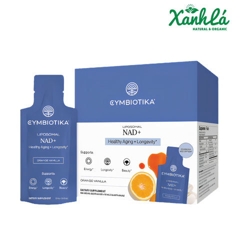 Liposomal NAD+ Cymbiotika - Tăng Năng Lượng Tế Bào Chậm Lão Hoá 26 x10ml ( Hộp)