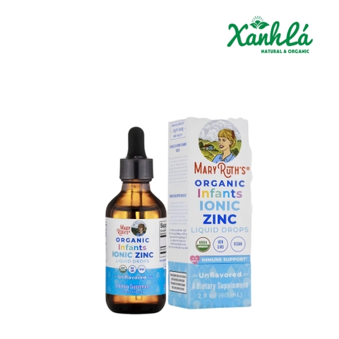 Kẽm HC cho trẻ sơ sinh từ 6-12 tháng MaryRuth ' 60ml (Lọ)