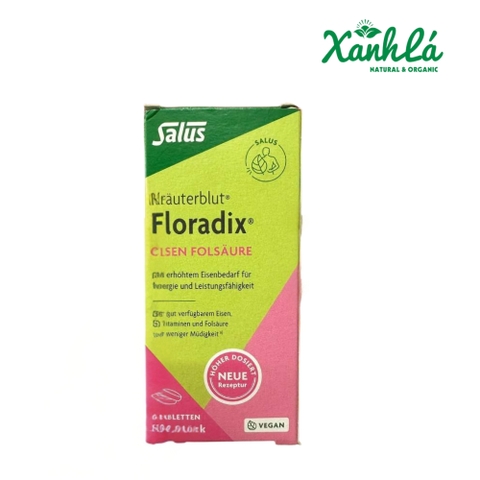 Viên nang bổ sung Sắt acid folic và Vitamin B Salus Floradix 84 viên