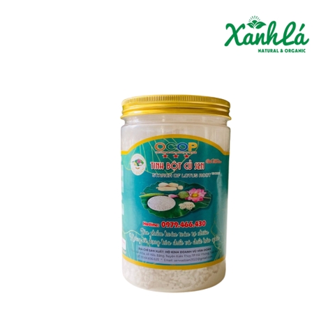 Tinh Bột củ sen sạch chứng nhận 500gr ( Hộp)