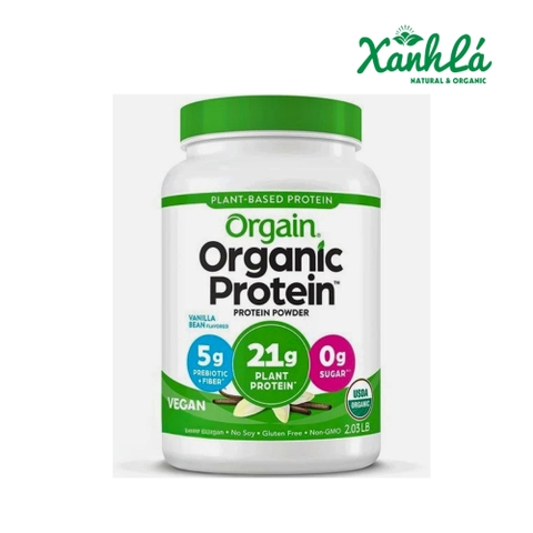 Protein hữu cơ Orgain Organic vị vani 920gr