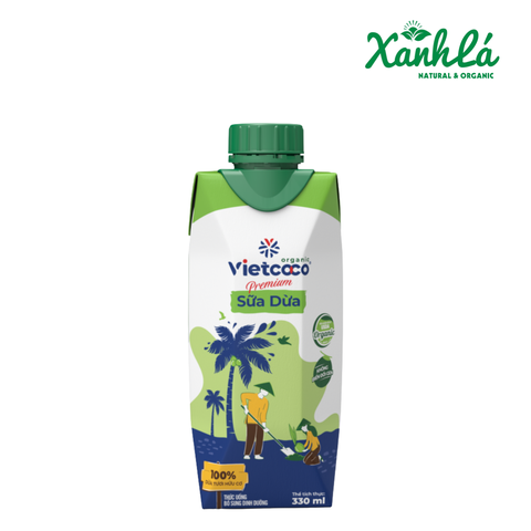 Sữa dừa hữu cơ 12 hộp 330ml
