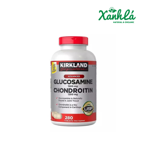 Viên uống bổ khớp Kirkland Glucosamine Chondroitin hàng nhập Mỹ 280 viên ( Lọ )