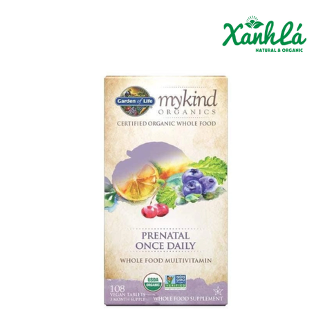 VITAMIN BẦU CHO PHỤ NỮ GARDEN OF LIFE 30v