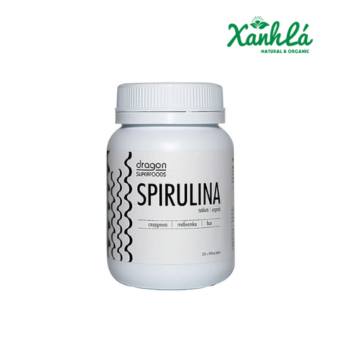 Tảo Spirulina viên 80gr(200v x400mg) Dargon SF