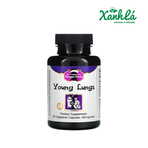 Bổ Phổi từ thảo dược hoang dã Young Lung Dragon Herbs Lọ 100 viên (Lọ)