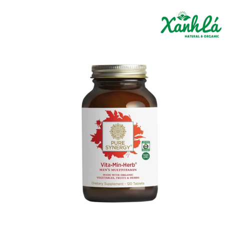 Mulvitamin hữu cơ cho nam Pure Synergy 120v (Hộp)