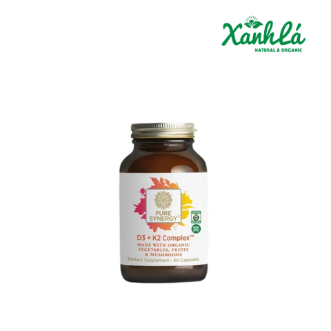 Vitamin D3 K2 Pure Synergy Hộp 60v