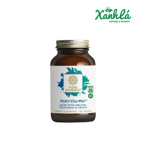 Multivitamin từ thực vật hữu cơ Pure Synergy 60 viên (hộp)
