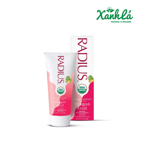 Kem đánh răng hữu cơ vị thanh long RADIUS 85g