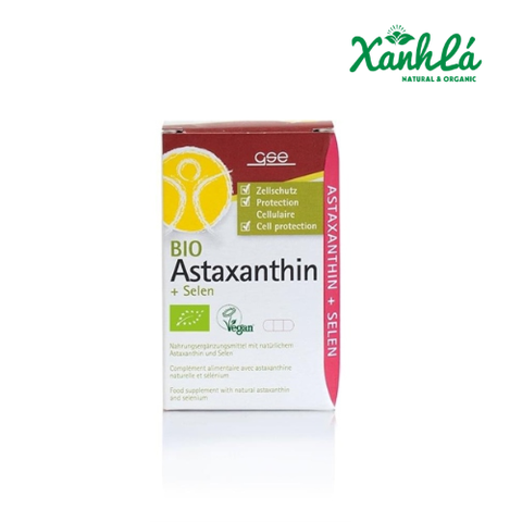 Viên uống chống lão hoá từ Astaxanthin hữu cơ GSE Hộp 45v ( Hộp)