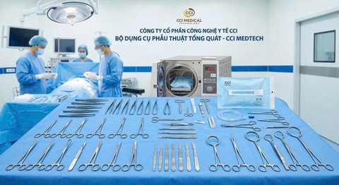 Bộ Dụng Cụ Phẫu Thuật Tổng Quát | Thiết Bị Ngoại Khoa Tiêu Chuẩn | CCI MedTech