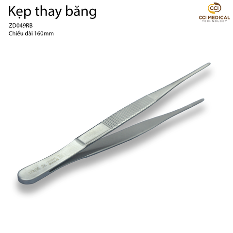Kẹp Thay Băng Chính Hãng | Thép Không Gỉ Y Tế
