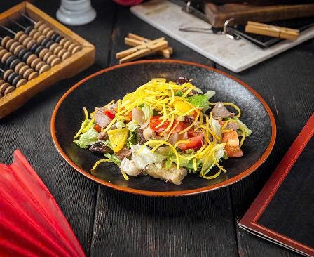 Salad cá hồi rau củ