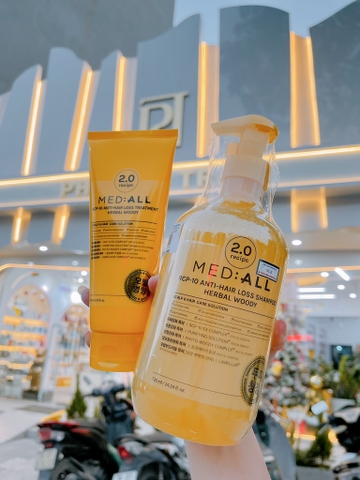 DẦU XẢ MED:ALL RCP-10 ANTI HAIR LOSS THEATMENT HERBAL WOODY