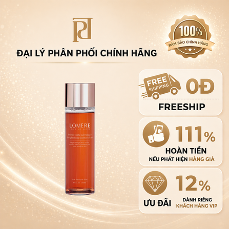 NƯỚC CÂN BẰNG DƯỠNG TRẮNG PHỤC HỒI DA CHIẾT XUẤT TỪ NẤM TRUFFLE LOMERE