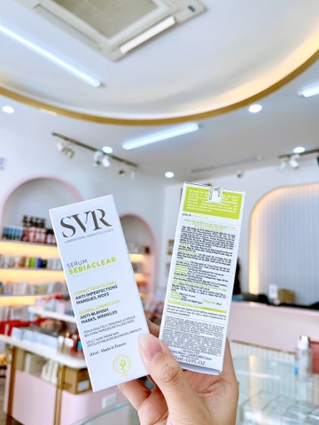 TINH CHẤT DƯỠNG DA HỖ TRỢ LÀM MỜ THÂM MỤN VÀ CẢI THIỆN NẾP NHĂN SVR SEBIACLEAR