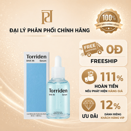 Sản Phẩm Dưỡng Ẩm Da Torriden Dive In Serum 50ml