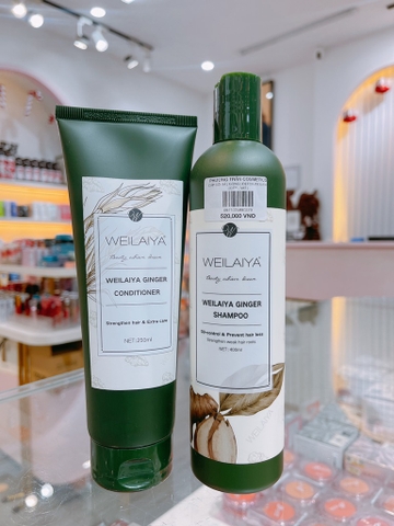 Dầu gội gừng Weilaiya 400ml (WEILAIYA GINGER SHAMPOO)