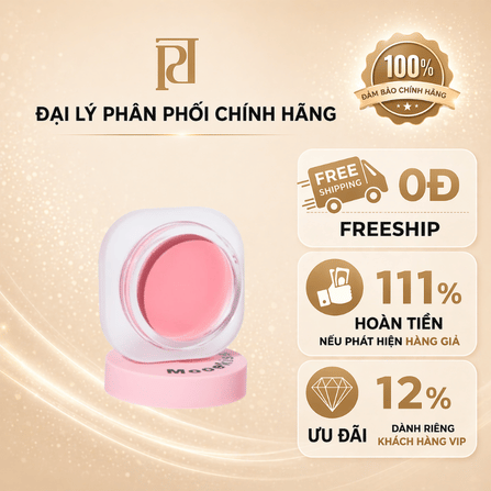 Phấn má hồng dạng kem - Mooekiss Romantic  Diverse Colors Blush
