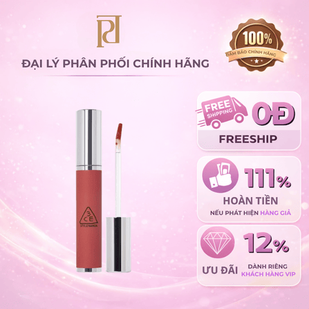 SON KEM 3CE HAZY LIP CLAY