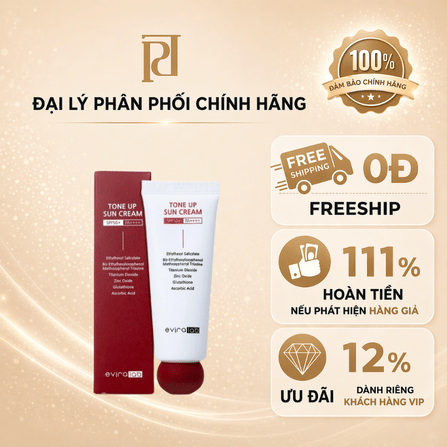 Eviralab Tone up sun cream 50ml