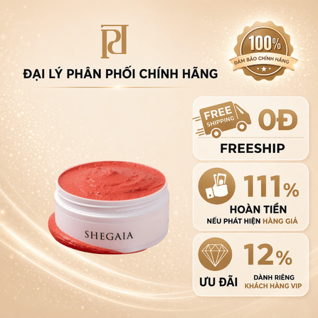 Mặt nạ dưỡng da SHEGAIA DRAGONBLOOD EXOSOME PORE PROCEDURE MASK