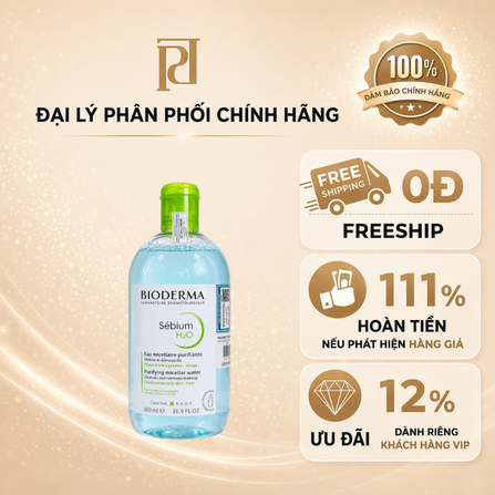 Bioderma - Sebium H20 500ml