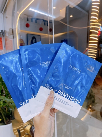 MẶT NẠ DƯỠNG DA LOMERE B5 SUPER PANTHENOL THERMAL WATER (xanh dương)