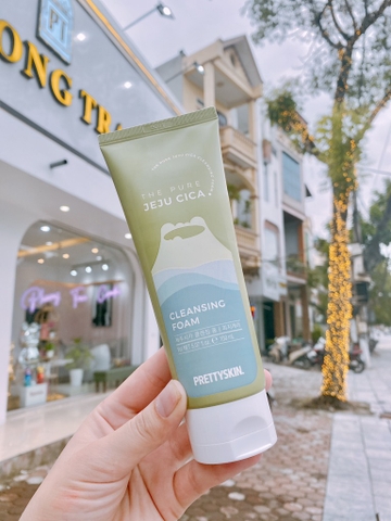 SỮA RỬA MẶT PRETTYSKIN RAU MÁ