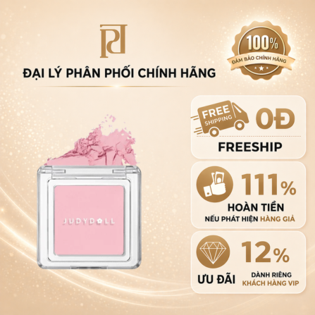 PHẤN MÁ HỒNG JUDYDOLL BLUSH POWDER