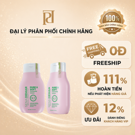 PURE & SOFT FEMININE WASH SENADEMAR (DDVS 300ML)