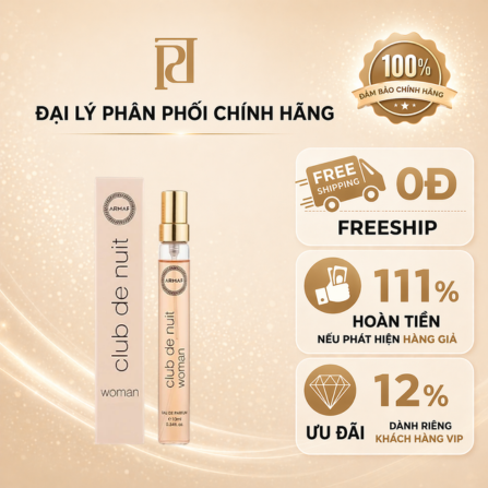 Nước hoa Armaf Club De Nuit woman 10ml