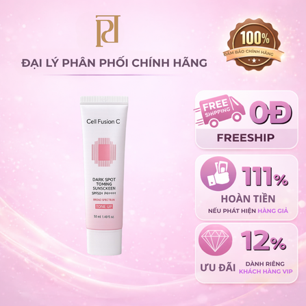 Kem chống nắng nâng tone dành cho da hiệu CELL FUSION C/CELL FUSION C DARK SPOT TONING SUNSCREEN 50ML