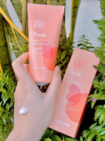 KEM DƯỠNG DA TAY LAMELIN PURE HAND CREAM PEACH