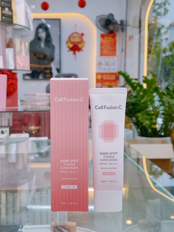 KEM CHỐNG NẮNG CELL FUSION C HỒNG BẢN MỚI ( CTY - VAT )