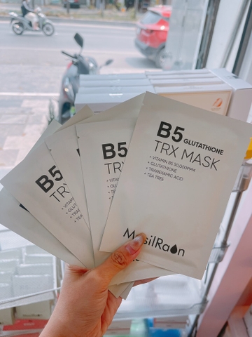 Mặt nạ dưỡng da MASILRAON B5 GLUTATHIONE TRX MASK dung tích:25ml/cái
