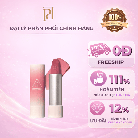 SON THỎI MỀM MÔI 3CE CASHMERE HUG LIPSTICK