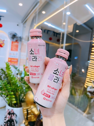 Nước uống girl collagen (drinking collagen-girl collagen),đ/gói:100ml/ lọ x10 lọ/hộp, 10 hộp/thùng