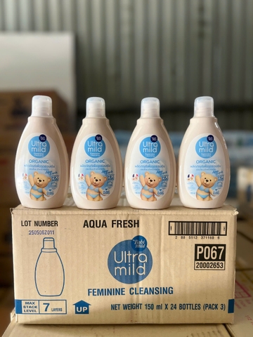 Dung dịch vệ sinh ultra mild aqua fresh 150ml