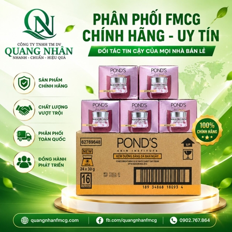Kem dưỡng sáng mịn ẩm mượt ban ngày POND'S Bright Beauty * 45gr