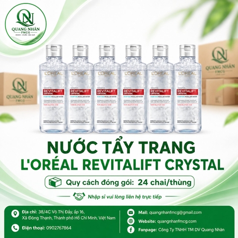 Nước làm sạch & tẩy trang L'OREAL PARIS 95ml